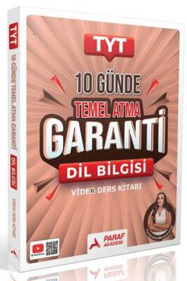 Paraf Yayınları Paraf Akademi TYT Dil Bilgisi 10 Günde Temel Atma - 1