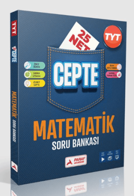 Paraf Yayınları TYT Matematik Soru Bankası - 25 Net Cepte Soru Bankası - 1