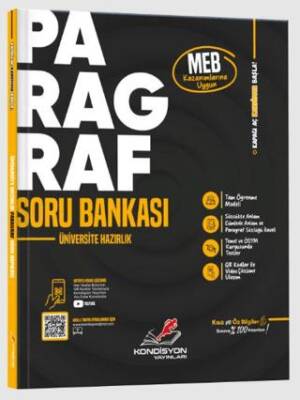 Kondisyon Yayınları Paragraf Eksperi Konu Anlatımlı Soru Bankası - 1