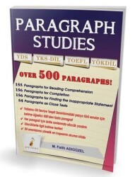 Pelikan Tıp Teknik Yayıncılık Paragraph Studies YDS YKS-DİL TOEFL - Pelikan Tıp Teknik Yayıncılık