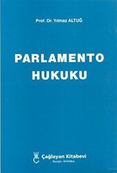 Parlamento Hukuku - Çağlayan Kitabevi
