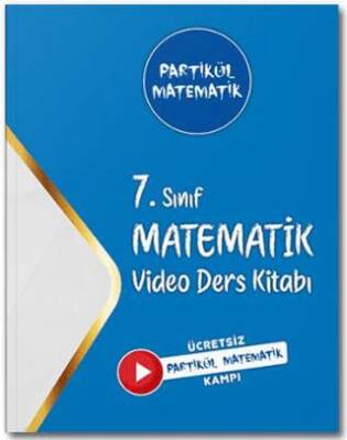 Partikül Yayınları 7. Sınıf Partikül Matematik Video Ders Kitabı - 1