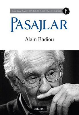 Pasajlar Sosyal Bilimler Dergisi Sayı 3 - Alain Badiou - 1