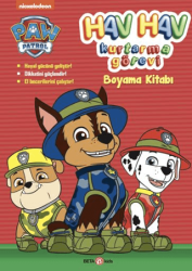 Paw Patrol Hav Hav Kurtarma Görevi Boyama Kitabı - Beta Kids