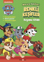 Paw Patrol Macera Kaşifleri Renkli Keşifler Boyama Kitabı - Beta Kids