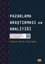 Pazarlama Araştırması ve Analitiği - Nobel Bilimsel Eserler