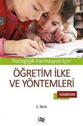 Pedagojik Formasyon İçin Öğretim İlke ve Yöntemleri - Anı Yayıncılık