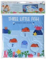 Peekaboo Bath Books: Three Little Fish - Yoyo Books