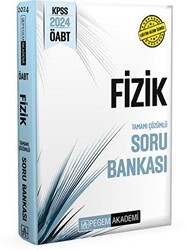 Pegem Akademi Yayıncılık 2024 KPSS ÖABT Fizik Tamamı Çözümlü Bankası - Pegem Akademi Yayıncılık