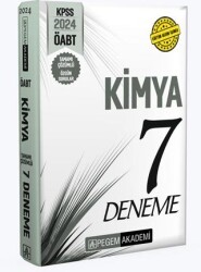 Pegem Akademi Yayıncılık 2024 KPSS ÖABT Kimya Öğretmenliği Tamamı Çözümlü 7 Deneme - Pegem Akademi Yayıncılık