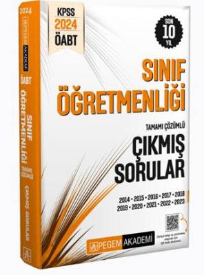 Pegem Akademi Yayıncılık KPSS ÖABT Sınıf Öğretmenliği Tamamı Çözümlü Çıkmış Sorular - 1