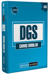 Pegem Akademi Yayıncılık 2025 DGS Çıkmış Sorular Tamamı Çözümlü - 1