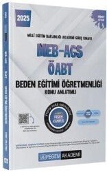 Pegem Akademi Yayıncılık 2025 MEB-AGS-ÖABT Beden Eğitimi Öğretmenliği Konu Anlatımlı - Pegem Akademi Yayıncılık