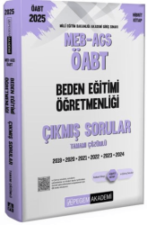 2025 MEB-AGS-ÖABT Beden Eğitimi Öğretmenliği Tamamı Çözümlü Çıkmış Sorular - Pegem Akademi Yayıncılık