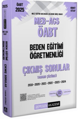 2025 MEB-AGS-ÖABT Beden Eğitimi Öğretmenliği Tamamı Çözümlü Çıkmış Sorular - 1