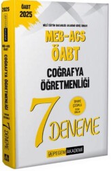 2025 MEB-AGS-ÖABT Coğrafya Öğretmenliği Tamamı Çözümlü 7 Deneme - Pegem Akademi Yayıncılık