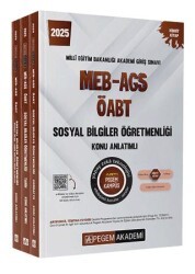 Pegem Akademi Yayıncılık 2025 MEB-AGS-ÖABT Sosyal Bilgiler Konu Anlatımlı - Pegem Akademi Yayıncılık