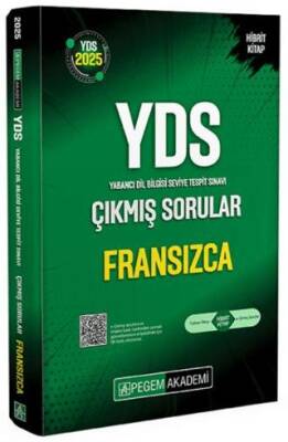 Pegem Akademi Yayıncılık 2025 YDS Fransızca Çıkmış Sorular - 1