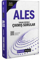 2026 ALES Tamamı Çözümlü Çıkmış Sorular - Pegem Akademi Yayıncılık