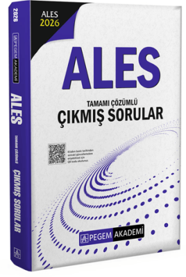 2026 ALES Tamamı Çözümlü Çıkmış Sorular - 1