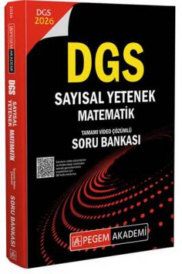 2026 DGS Sayısal Yetenek Matematik Tamamı Video Çözümlü Soru Bankası - 1