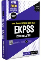 Pegem Akademi Yayıncılık 2026 E-KPSS Engelli Kamu Personeli Seçme Sınavı Konu Anlatımlı - 1