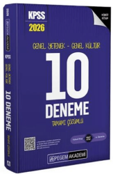 Pegem Akademi Yayıncılık 2026 KPSS Genel Yetenek Genel Kültür 10 Deneme Çözümlü - 1