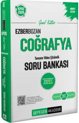 Pegem Akademi Yayıncılık 2026 KPSS Genel Yetenek Genel Kültür Ezberbozan Coğrafya Tamamı Video Çözümlü Soru Bankası - 1