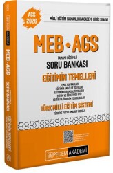 2026 MEB-AGS Eğitimin Temelleri Soru Bankası - Pegem Akademi Yayıncılık