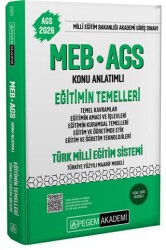 2026 MEB-AGS Konu Anlatımlı Eğitimin Temelleri - 1