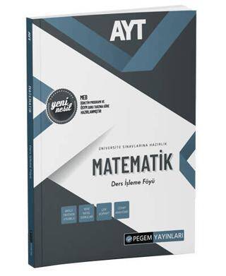 Pegem Akademi Yayıncılık AYT Matematik Ders İşleme Föyü - 1