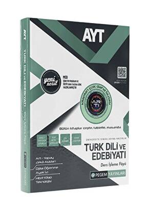 Pegem Akademi Yayıncılık AYT Türk Dili ve Edebiyatı Ders İşleme Föyü - 1