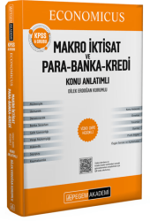 KPSS A Grubu Economicus Makro İktisat ve Para-Banka-Kredi Konu Anlatımı - Pegem Akademi Yayıncılık