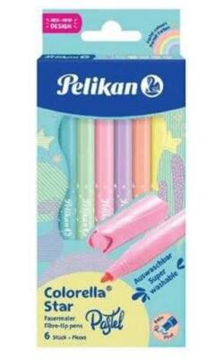 Pelikan Colorella Pastel Keçeli Kalem 6lı Paket - 1