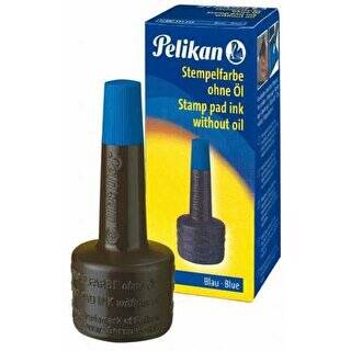 Pelikan Istampa Mürekkebi Kırmızı Mavi 30 Cc - 1