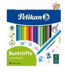 Pelikan Kuru Boya Kalemi 24lü Kutu - Pelikan