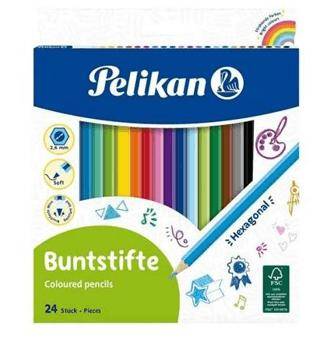 Pelikan Kuru Boya Kalemi 24lü Kutu - 1