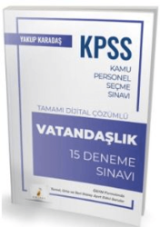 Pelikan Tıp Teknik Yayıncılık KPSS Vatandaşlık 15 Deneme Çözümlü - 1