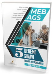 MEB - AGS Hazırlık 5 Deneme Sınavı Tamamı Dijital Çözümlü - Pelikan Tıp Teknik Yayıncılık