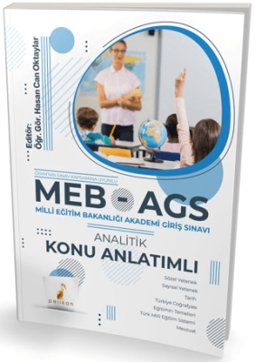 Pelikan Tıp Teknik Yayıncılık MEB - AGS Hazırlık Analitik Konu Anlatımlı Tek Kitap - 1