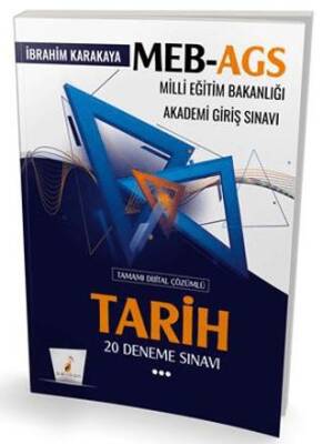 Pelikan Tıp Teknik Yayıncılık MEB - AGS Hazırlık Tarih 20 Deneme Sınavı Tamamı Dijital Çözümlü - 1