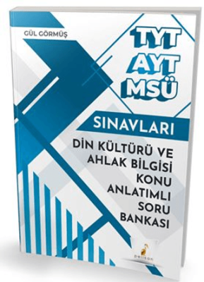 Pelikan Tıp Teknik Yayıncılık TYT AYT MSÜ Din Kültürü ve Ahlak Bilgisi Konu Anlatımlı Soru Bankası - 1