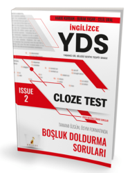 Pelikan Tıp Teknik Yayıncılık YDS İngilizce Cloze Test Issue 2 - Pelikan Tıp Teknik Yayıncılık
