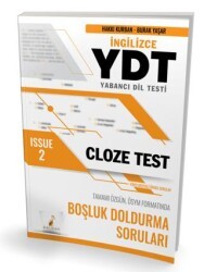 Pelikan Tıp Teknik Yayıncılık YDT İngilizce Cloze Test Issue 2 - Pelikan Tıp Teknik Yayıncılık