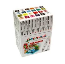 Penmark Marker`S Art Brush Kalem 24 Lü Set - Penmark