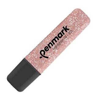 Penmark Metalik Simli Fosforlu Kalem Bronz - 1