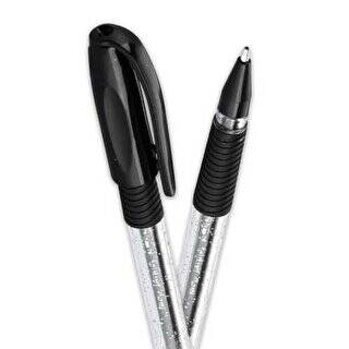 Pensan Glitter Simli Jel Kalem Siyah 1Mm - 1