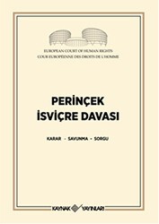 Perinçek İsviçre Davası - Kaynak Yayınları