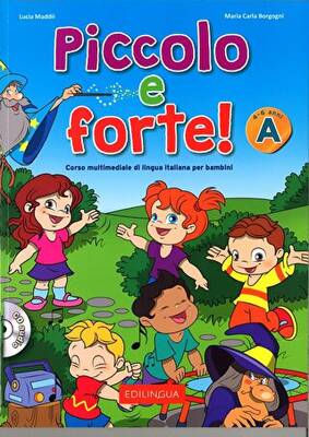 Piccolo e forte! A + CD Çocuklar için İtalyanca - 1