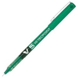 Pilot Hi-Tecpoint V5 Roller Kalem Yeşil 0.5 - Pilot